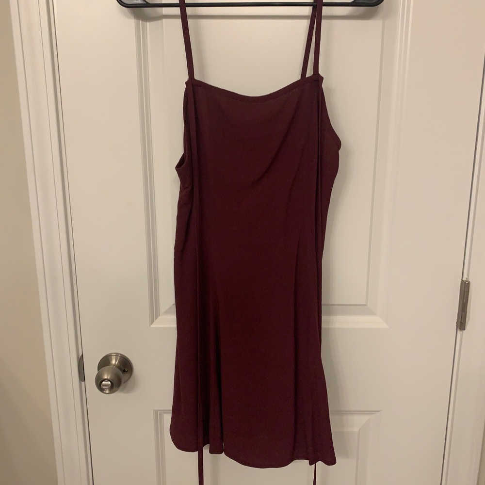 🌟 3 FOR $25 | NWT Tobi Burgundy Skater Dress